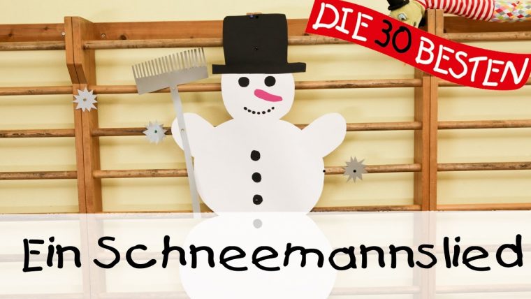 lied schneemann rolle rolle