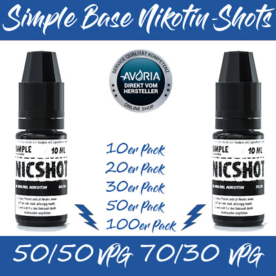 nikotin shots 20mg – 100 stück