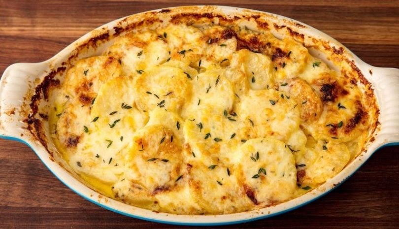 gratin pomme de terre courgette