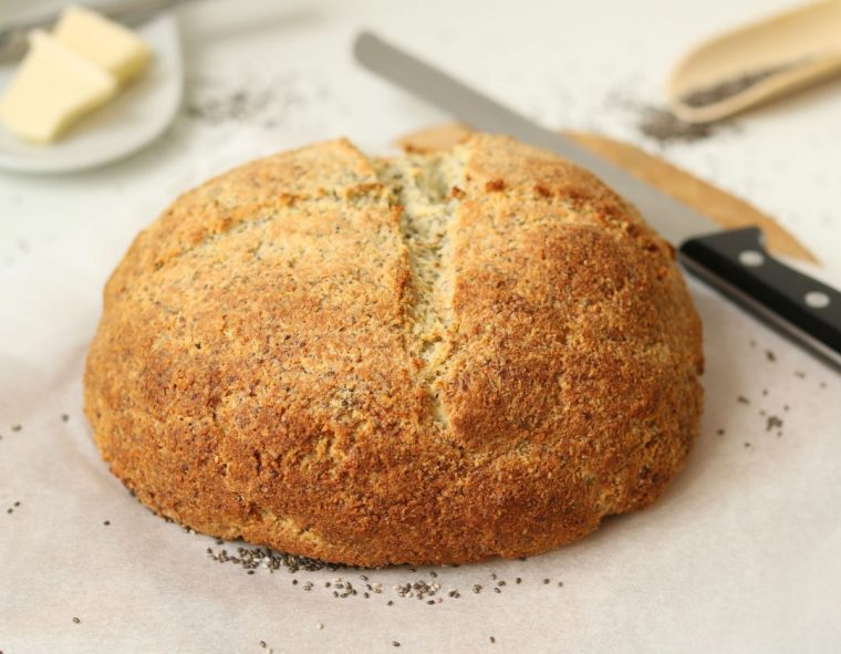 chia brot mit sauerteig