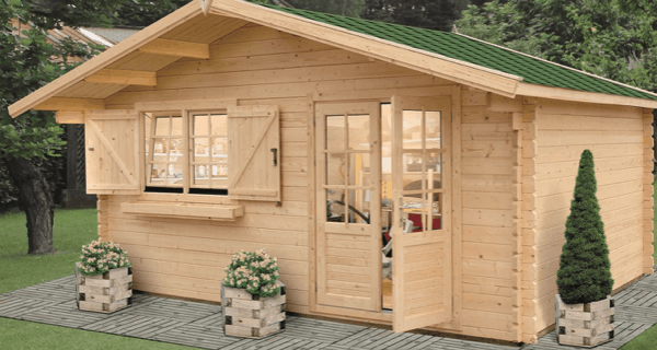 chalet jardin pas cher