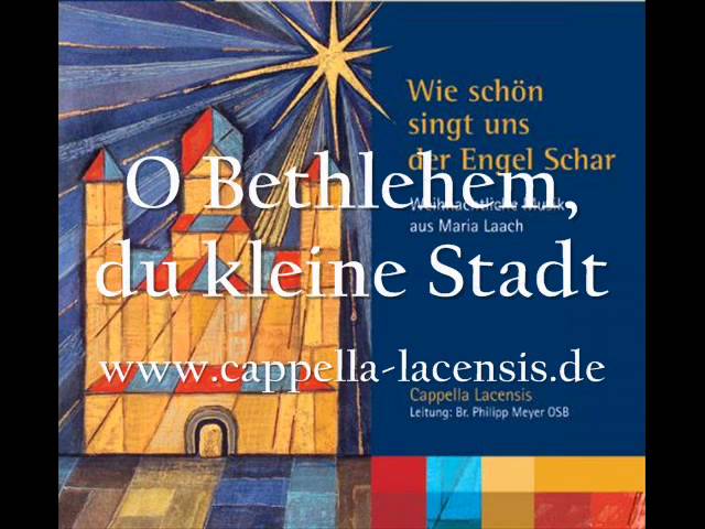 o bethlehem du kleine stadt