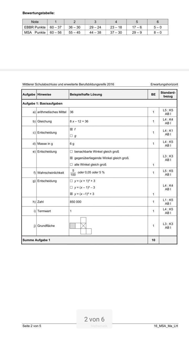 zk mathe 2016 lösungen