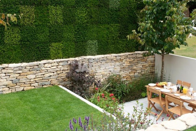 amenagement mur jardin