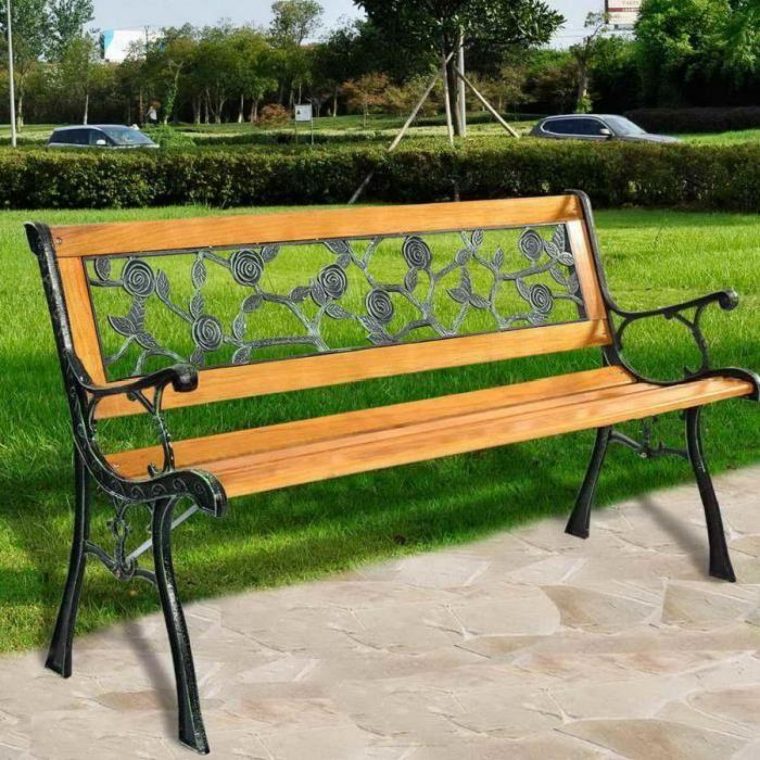 banc bois jardin