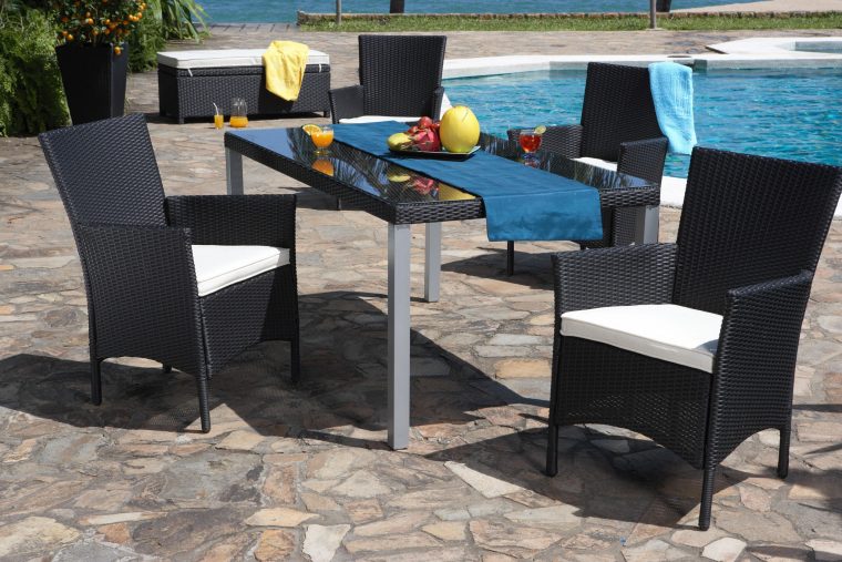 table jardin conforama