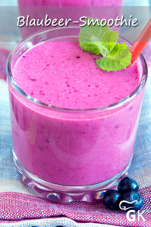 blaubeer smoothie ohne banane