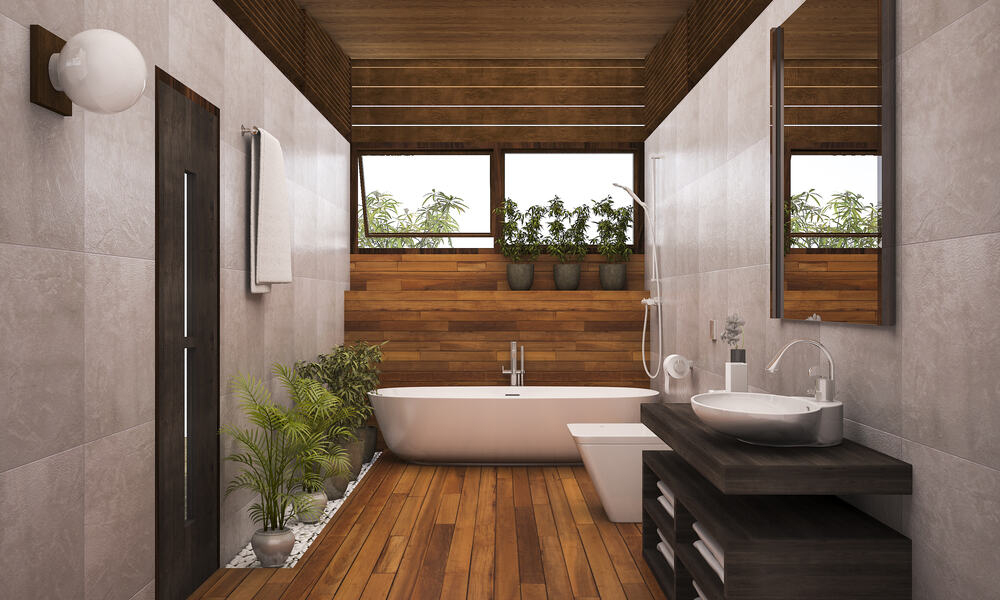 10 Best Flooring Options For Bathroom tout Best Bathroom Remodel Calabasas