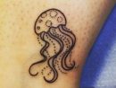 101 Tiny Girl Tattoo Ideas For Your First Ink - Tattooblend dedans Jellyfish Tattoo Simple