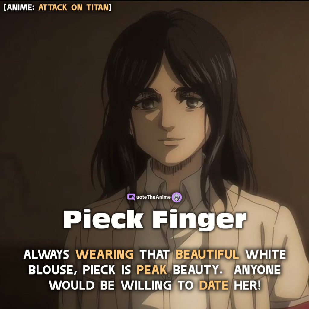 11+ Best Winter Waifus Of 2021 That You Can Dream About avec Pieck Finger 