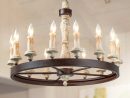15-Light French Country Chandeliers Wood Chandelier tout French Country Chandelier Lighting