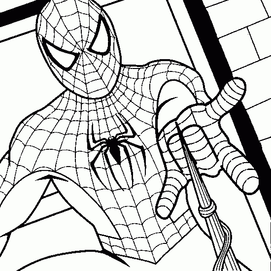167 Dessins De Coloriage Spiderman À Imprimer Sur destiné Tete De Spiderman A Imprimer 