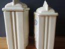 2 Vintage Ceramic Canisters 1940S Ditmar Urbach Pot Épices destiné Ceramic Kitchen Canisters