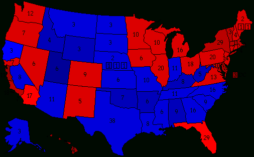 2012 Presidential Election With Six Californias - The avec Uselectionatlas 