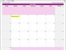 2017 Excel Calendar Template 2017 Calendrier Mensuel Et destiné Calendrier Excel 2017