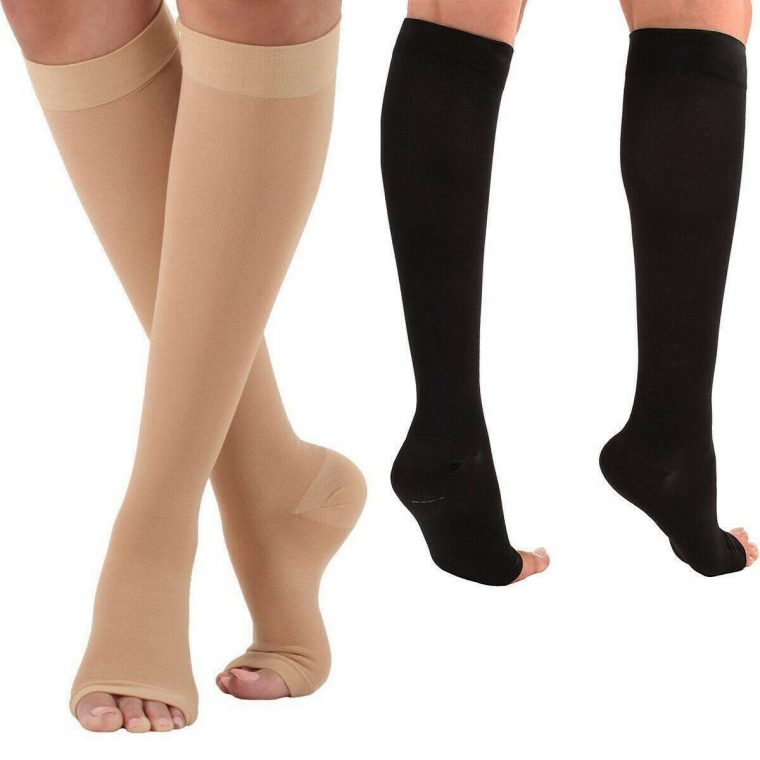 2X Medical Compression Socks Support Varicose Veins Open encequiconcerne Compression Socks Walmart