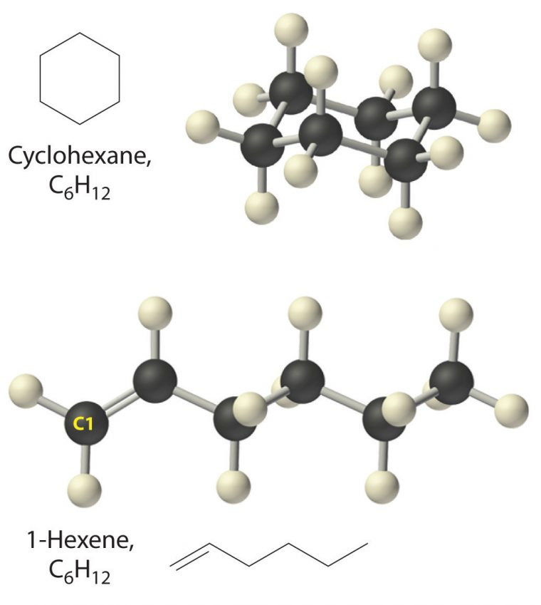 3.2. Nomenclature Of Unsaturated Hydrocarbons  Organic intérieur Properties. D. Have Different Molecular Formulas, But The Same Chemical And