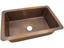 32&quot; X 21&quot; Solid Hand Hammered Large Single Bowl Drop-In encequiconcerne Hammered Undermount Kitchen Sink