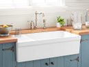 36&quot; Gallo Fireclay Farmhouse Sink With Drainboard - White dedans 36 Inch Undermount Farmhouse Sink