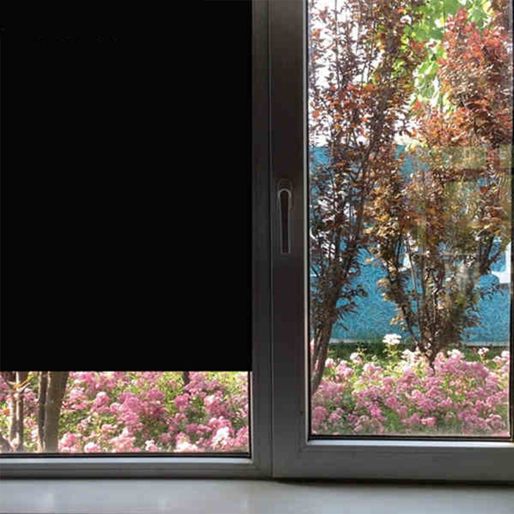 3X10Ft(0.9X3M)100% Black Tint Car Window Tint Film Opaque destiné Berkeley Privacy Window Tinting 