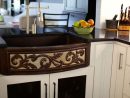 42&quot; Single-Bowl Hammered 100% Copper Farmhouse Sink Curved avec Hammered Farmhouse Sink