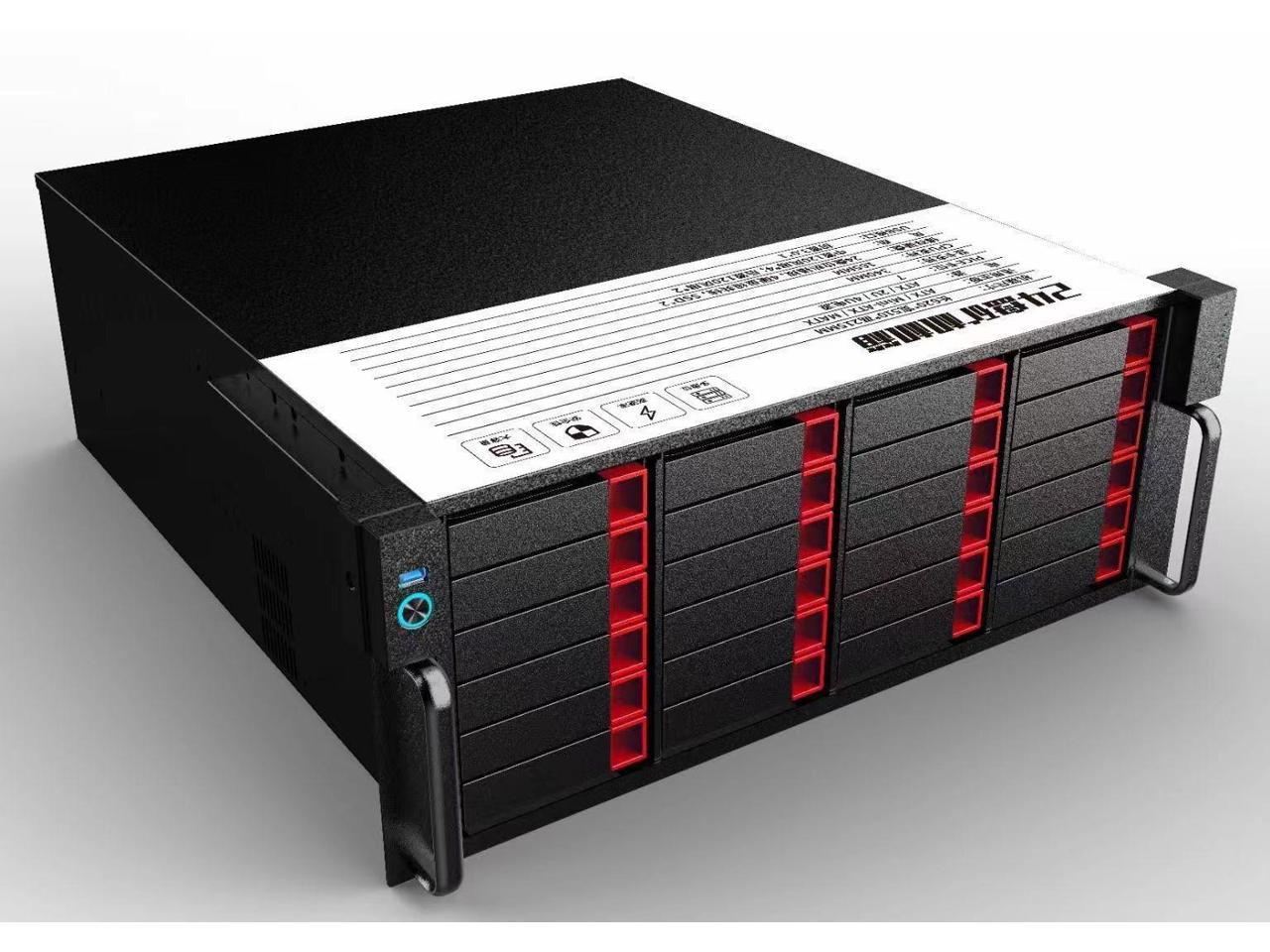 4U Rackmount Server Case Play Chia Mining 4U2U Power concernant Chia Mining Hard Drive