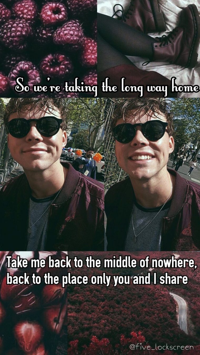 5 Seconds Of Summer- Long Way Home  5Sos Lyrics, 5 intérieur 5Sos Imagines