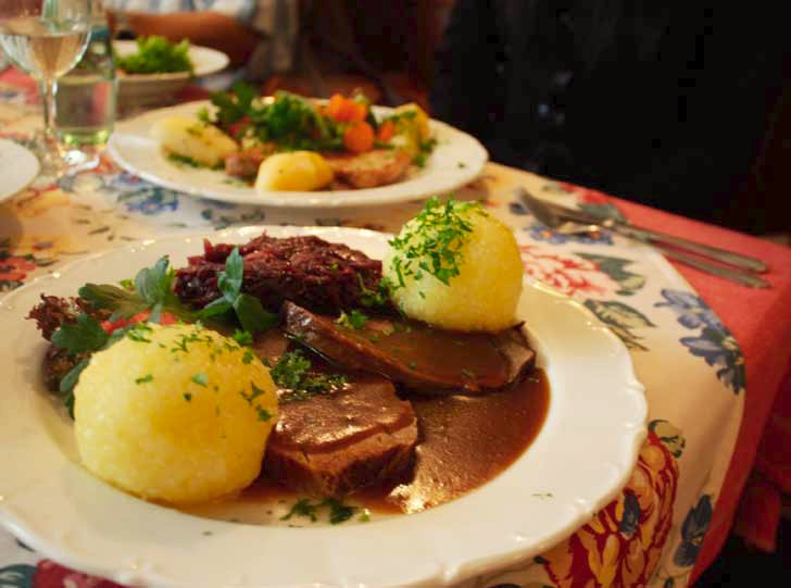 sauerbraten mit printen