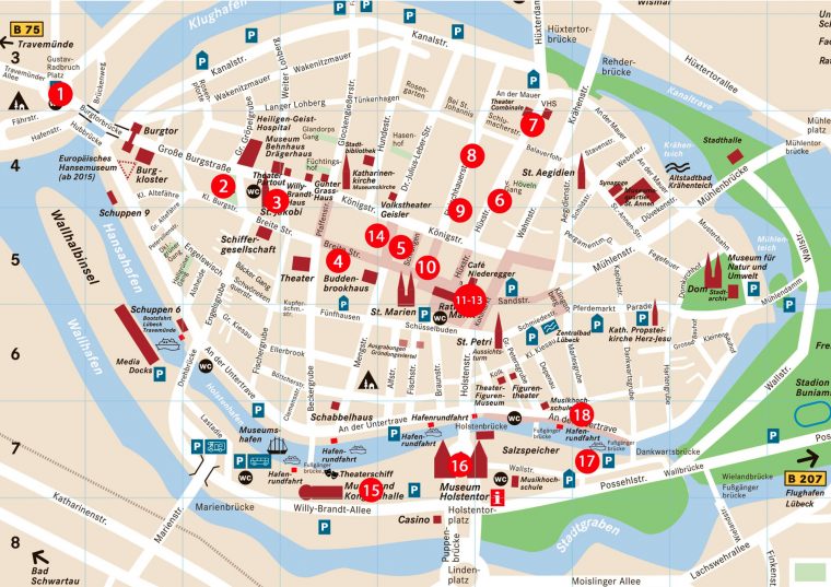 stadtplan lüneburg innenstadt