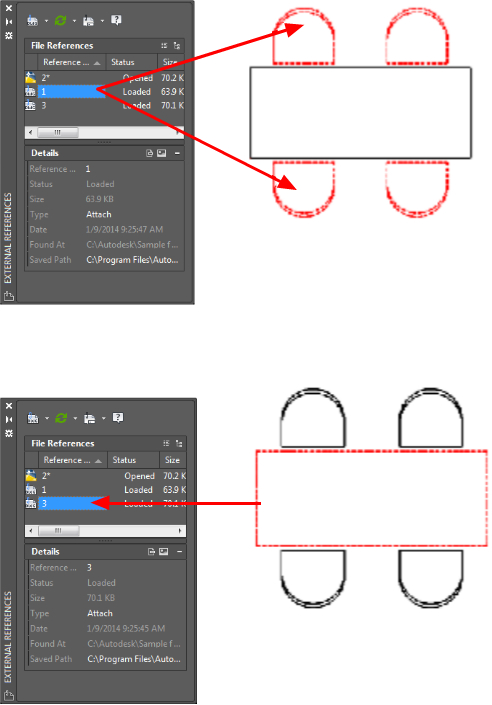 About Attaching And Detaching Referenced Drawings (Xrefs serapportantà Autocad Clip Boundary Visibility 
