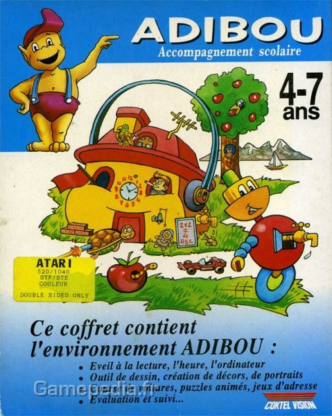 Adibou (1992) - Jeu Vidéo - Senscritique encequiconcerne Jeux Pc Adibou