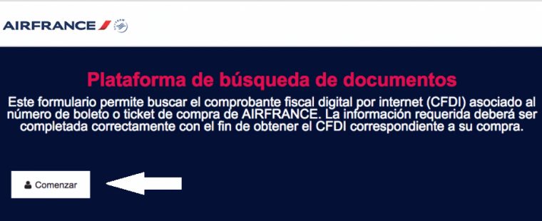 Air France Mexico Facturacion à Docsity France