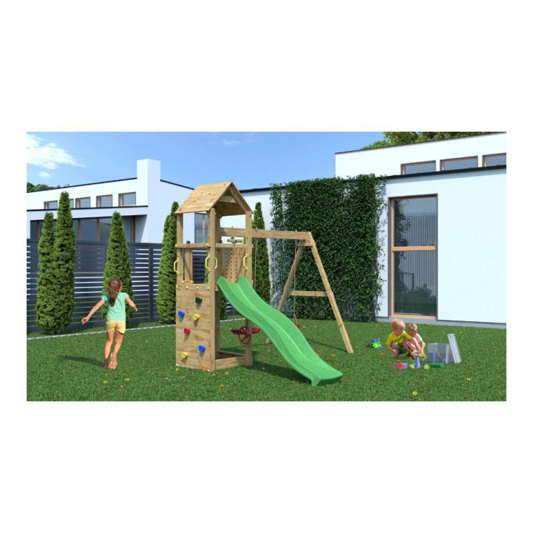 Aire De Jeux Flappi – 7 Enfants – Jeux Plein Air -Cour Et avec Jeu Enfants