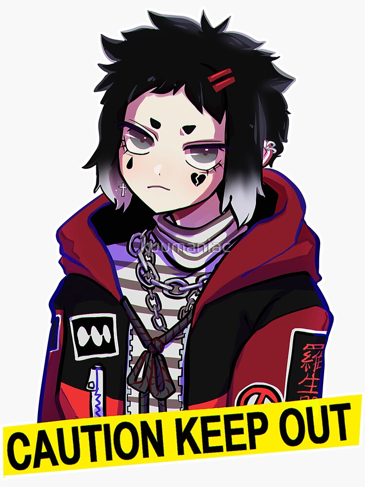 &amp;quot;Akutagawa Ryunosuke Bsd E-Boy Sticker&amp;quot; Sticker By destiné Akutagawa Bsd 