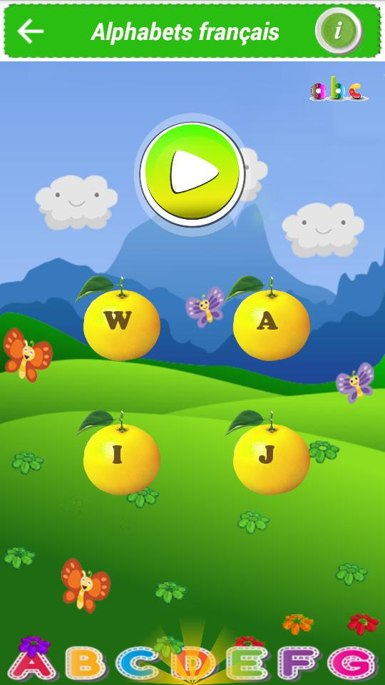 Alphabet Français Jeux Éducatifs For Android - Apk Download à Jeux De Alphabet Francais