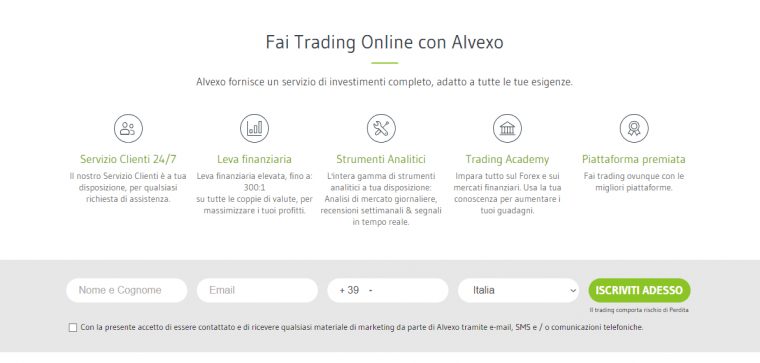 Alvexo: Guida E Opinioni Broker Trading Online • E destiné Vpr Safe Financial Group Limited