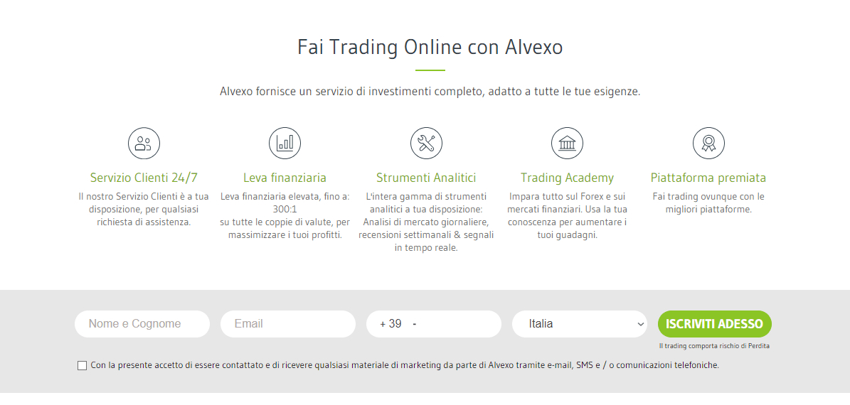 Alvexo: Guida E Opinioni Broker Trading Online • E destiné Vpr Safe Financial Group Limited 