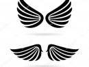 Angel Wings Vector Icon — Stock Vector © Arcady #179036796 intérieur Wings Vector