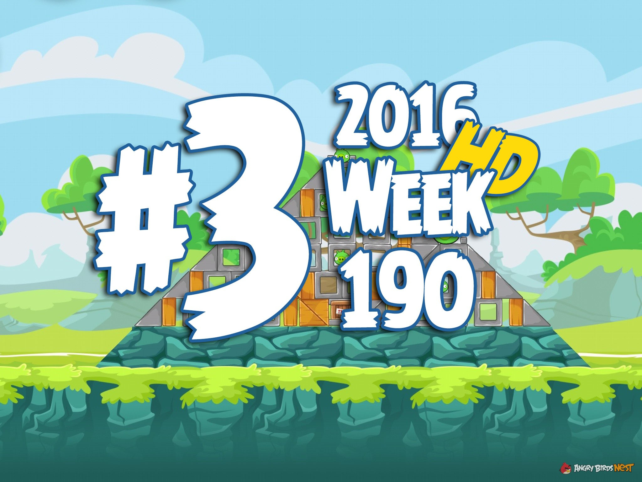 Angry Birds Friends 2016 Tournament Level 3 Week 190 avec Angry Birds Friends