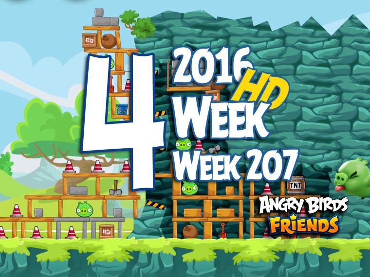 Angry Birds Friends 2016 Tournament Level 4 Week 207 encequiconcerne Angry Birds Friends Level 4