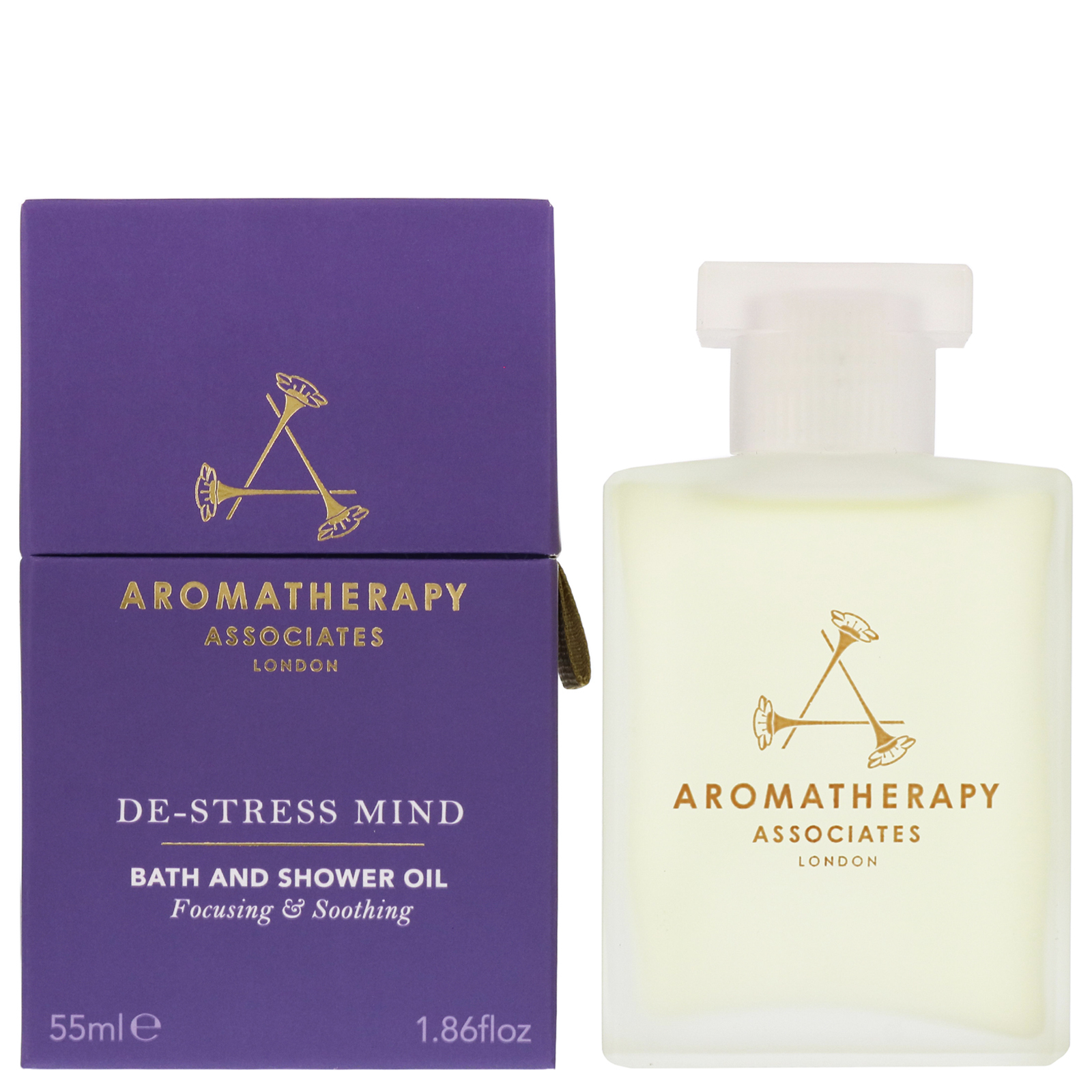 Aromatherapy Associates De-Stress Mind Bath &amp; Shower Oil tout Aromatherapy Associates Bath Oil