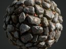 Artstation - Stone Ground Material - Zbrush And Substance avec Zbrush Rock Texture