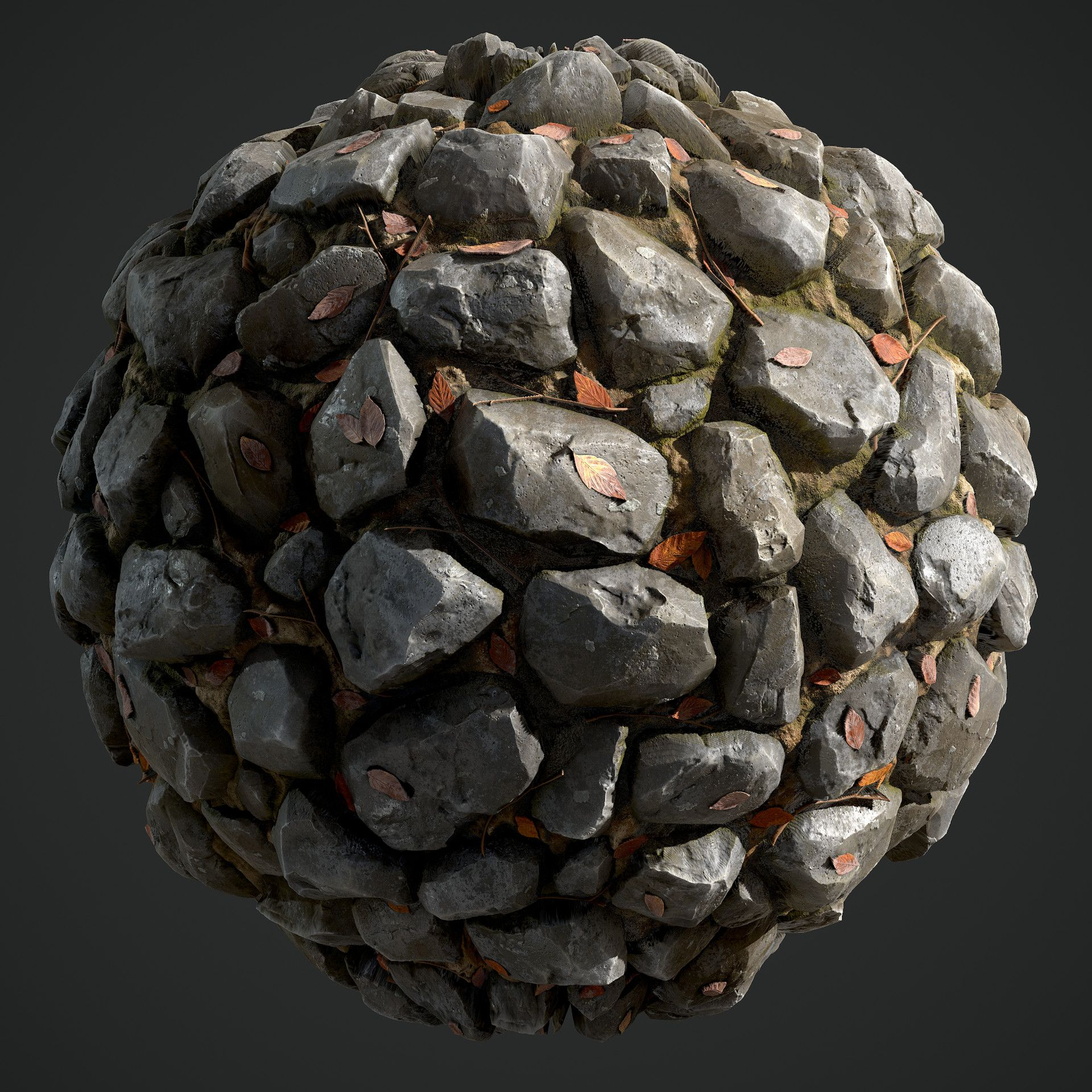 Artstation - Stone Ground Material - Zbrush And Substance avec Zbrush Rock Texture 