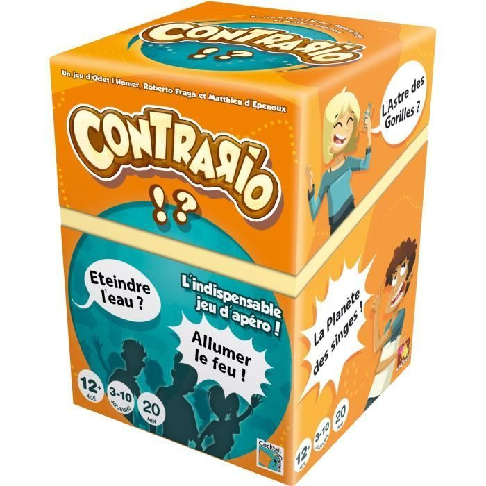 Asmodee – Contrario – Jeu De Société – A Partir De 12 Ans encequiconcerne Jeux De Societe A Partir De 4 Ans