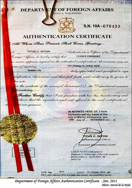 Authentication Certificate Pictures, Images &amp;amp; Photos dedans Psa Online Marriage Contract 