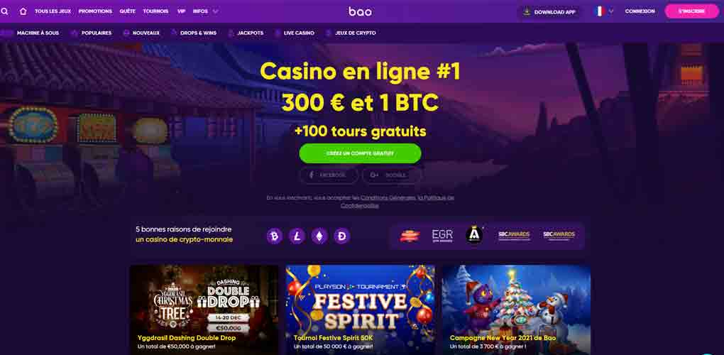 Avis De Bao Casino : Notre Test Détaillé - Jeux Gratuits destiné Jeux Casino En Ligne Gratuit Sans Téléchargement