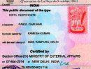 Badlapur Issued Marriage Certificate Apostille - Apostille serapportantà Church Marriage Certificate Attestation In Uae