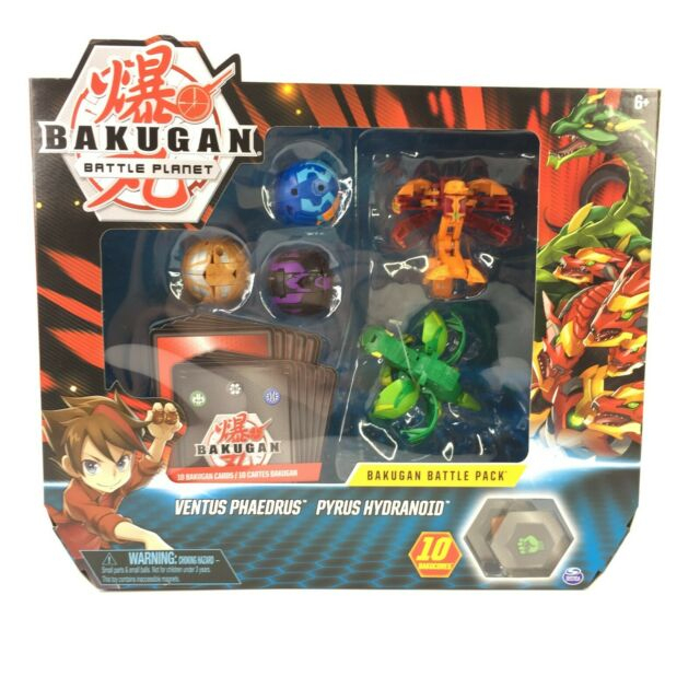 Bakugan Battle Planet 5-Pack Ventus Phaedrus Pyrus tout Bakugan Battle Planet Ventus 