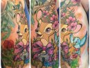 Bambi Fan Art, Neo-Traditional Tattoo  Level-Up Tattoo Studio à Tattoo Artist Saskatoon