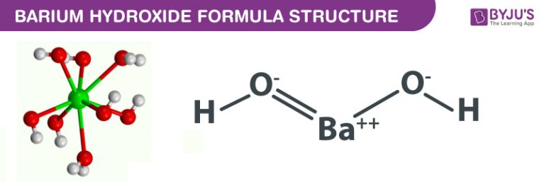 Barium Hydroxide – Structure, Properties & Uses Of Ba(Oh)2 destiné Same Molecular Formula, Physical Properties, And Chemical Properties. C.